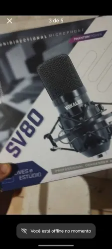 MIc Condensador c/Braço articulado + Brinde