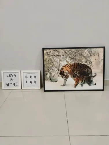Os 3 Quadros decoração 