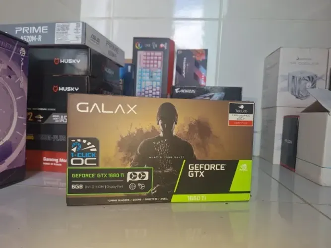 placa de video gtx 1660 ti galax 6GB loja