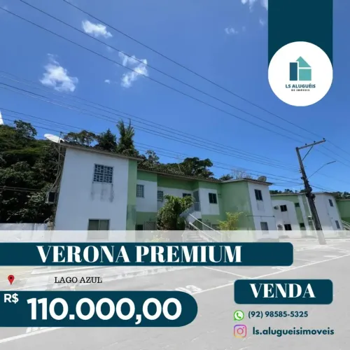 VERONA PREMIUM -Imóvel para venda com 2 quartos em Lago Azul - Manaus - AM