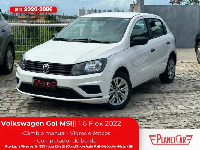 Volkswagen Gol Geração VII MSI 1.6 8V Flex Mec. 4P 2022