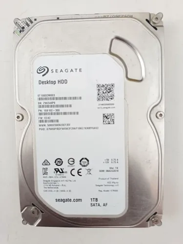 Hd seagate 1TB cftv dvr nvr cpu