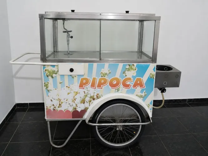 Vendo Carrinho de pipoca completo!