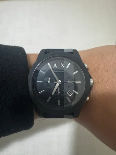 Relógio Armani Pulseira de borracha 