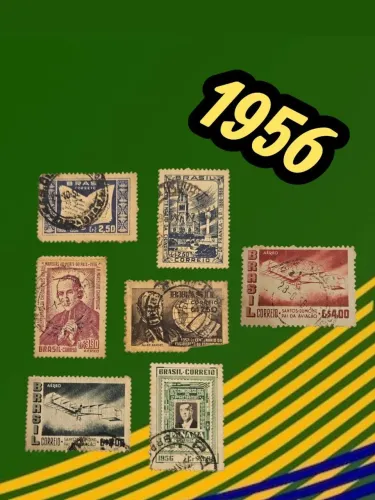 SELOS BRASILEIROS DE 1956