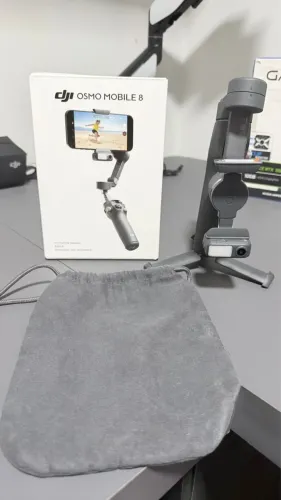 Gimbal Dji osmo 8 com sensor com sensor de autotrack
