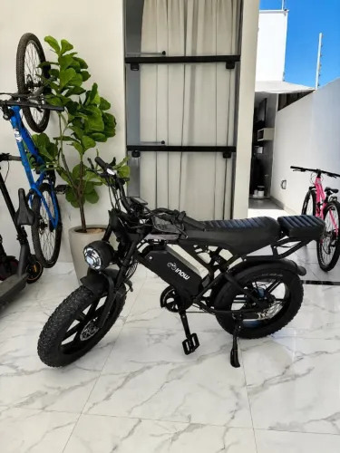 Bicicleta Eletrica V20 Brake 1000w Pro 32km Freio Hidraulico, nota fiscal, Inow.