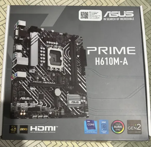 Placa mãe Asus Prime H610M - A DDR5