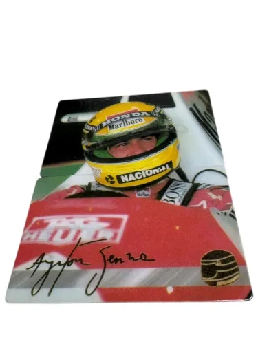 Cartões Telefônicos Ayrton Senna - Raros Edição Limitada Sequencial