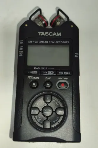 Tascam DR-40X - Gravador Digital Portátil - Excelente Estado