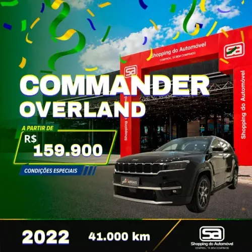 Jeep Commander Overland T270 1.3 TB Flex AUT 2022