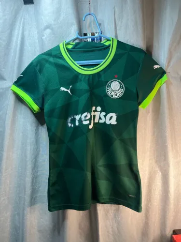 camisa palmeiras 2023 puma original - tamanho m feminina