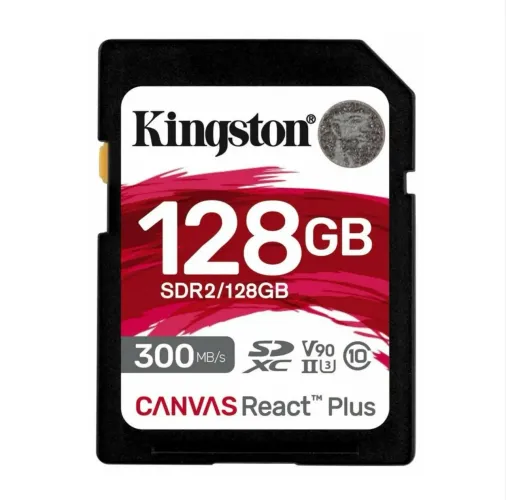 SD card Kingston 128GB U3 V90 SDXC