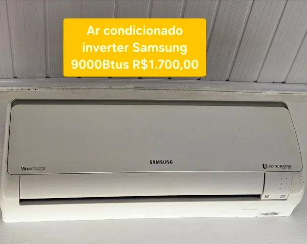 Ar condicionado Samsung inverter 9000 btus