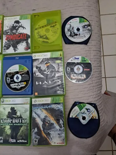 vendo jogos originais do xbox 360
