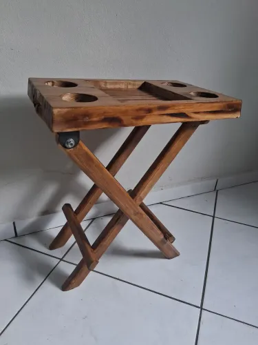 Mesa Petisqueira dobrável 