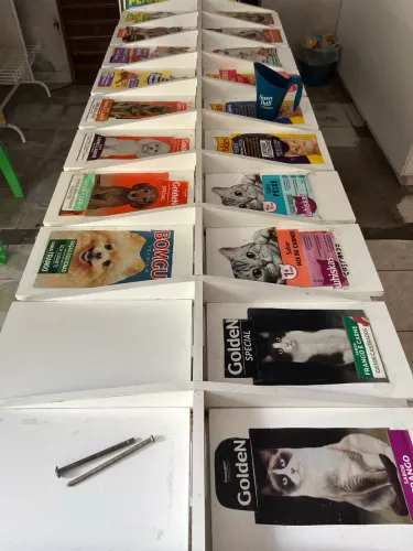 Expositor para ração pet 