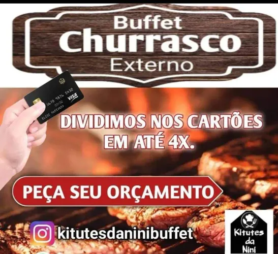 Buffet de Churrasco e serviço de Churrasqueiro