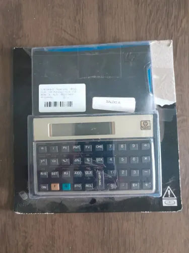 Calculadora Financeira Hp 12c Gold Display Lcd 120