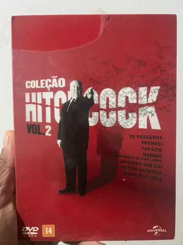 Box 2 dvds Alfred Hittcok
