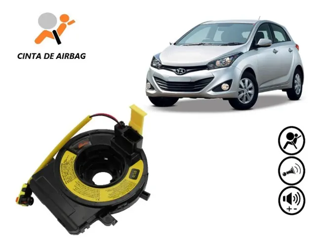 Cinta Fita Airbag Buzina Hyundai Hb20 2012 A 2015