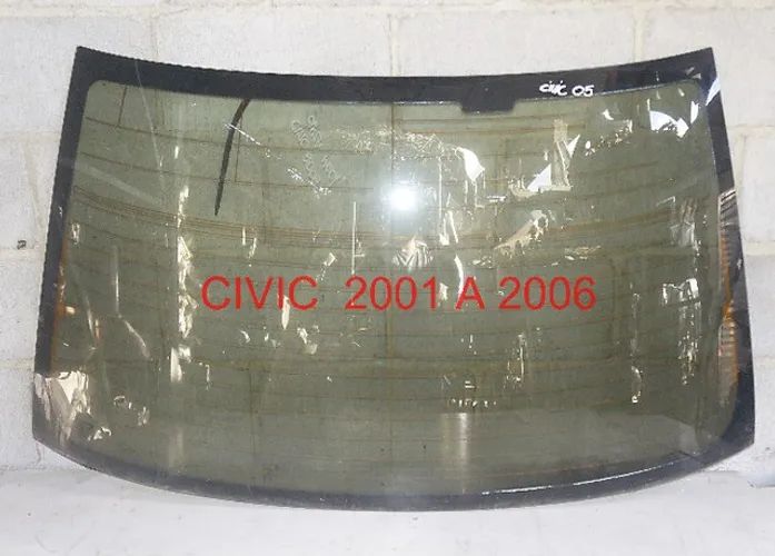 vidro parabrisa traseiro honda civic 2001 a 2006  