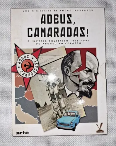 DVD Adeus Camaradas! O Império Soviético 1975-1991 Do Apogeu ao Colapso