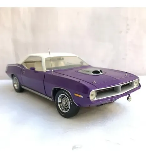 Miniatura Plymouth 1970 Hemi Cuda Franklin Mint 1/24
