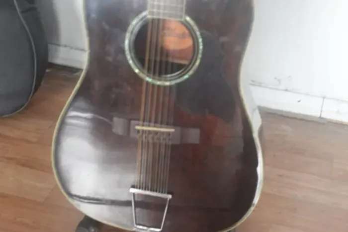 violao crafter  MD 7012TBK 12 cordas