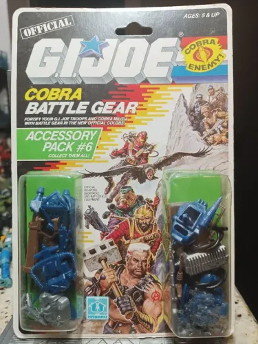 GI JOE/COMANDOS EM AÇÃO/ACCESSORY PACK #6