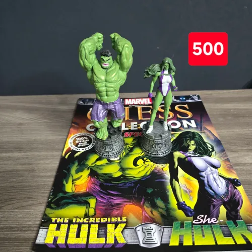 Hulk e She Hulk Eaglemoos Chess Colection