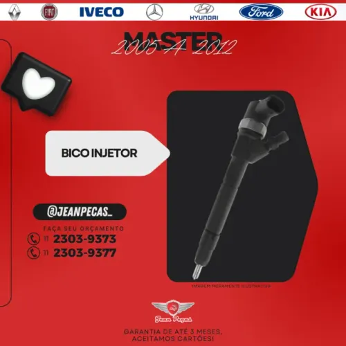 bico injetor - master