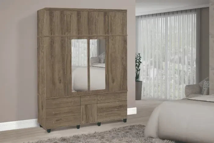 OFERTA GUARDA ROUPAS CASAL TRIPLEX NOVO 1.80m-> MONTAGEM + ENTREGA GRÁTIS