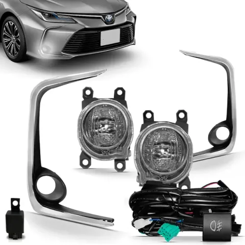 Farol Auxiliar DRL Completo para o Corolla ano 202 até 2022