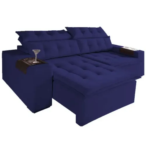 sala sofa retratil e reclinavel 4 lugares