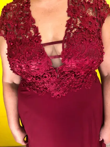 Vestido de festa longo