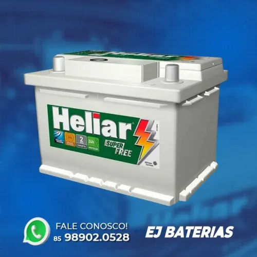 Bateria heliar 65 amperes do corolla 