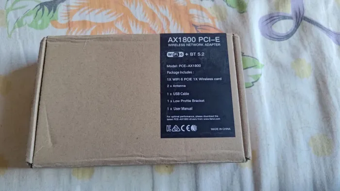 Adaptador de Placa de Rede sem fio PCI Express
