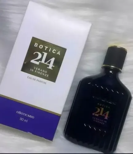 Perfume Botica 214 Verano en Firenze eau de parfum masculino 90 ml o boticário