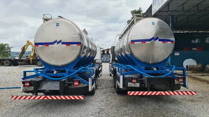 Tanque Rodoviário Pipa Inox 10.000 Litros 