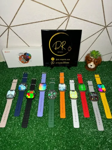 Smartwatch relogio inteligente IWO W69 Microwear Pulseira e pelicula brinde Promoção