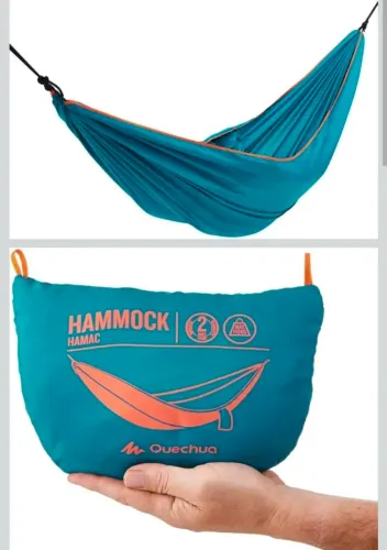 Rede Hammock Quechua Azul turquesa 1 pessoa até 110 kg