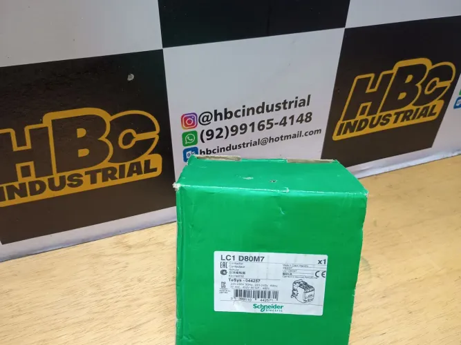 Contator Schneider LC1 D80M7 - Novo