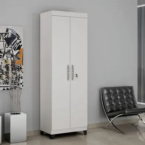 Armário Multiuso Asteca Branco Valdemoveis - Entrega Rápida!