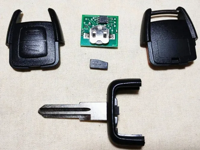 Chave para Vectra, Astra, Zafira, S10 de 2001 a 2008