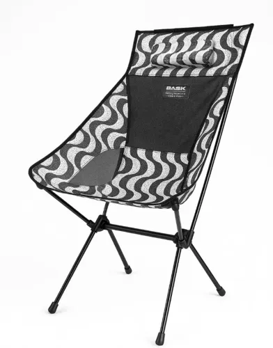 Cadeira Camping Daydream Dobrável Encosto Alto 150kg Portátil Extra Grande Alumínio NOVA