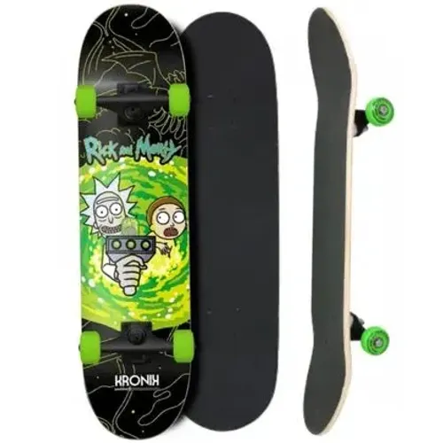 Skateboard Kronik Rick and Morty (PRONTA ENTREGA)