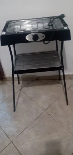 Churrasqueira Elétrica com Suporte - Perfeita para seu churrasco!