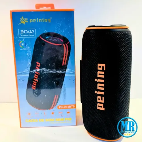 Caixa de Som Peining Grave potente e rgb 30w an1