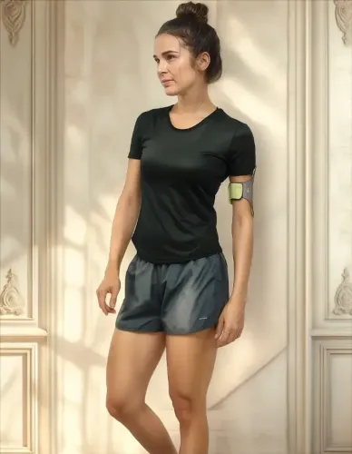 camiseta gonew dry touch fast feminina - preto
